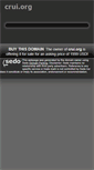 Mobile Screenshot of crui.org